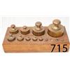 Image 1 : SET OF SCALE WEIGHTS 