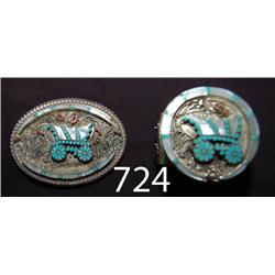 ZUNI BUCKLE AND BRACELET