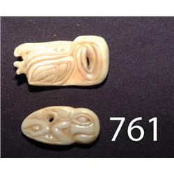 TWO NORTHWEST COAST PENDANTS