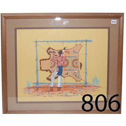 OSAGE/CHEROKEE PAINTING