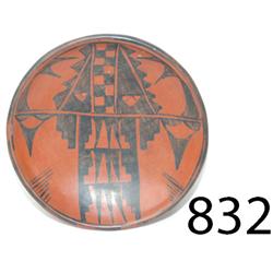 SAN ILDEFONSO POTTERY PLATE