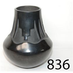 SAN ILDEFONSO POTTERY JAR