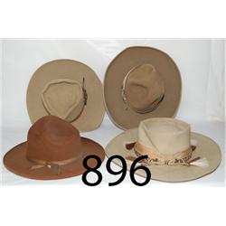 FOUR WESTERN HAT