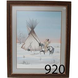 COMANCHE PAINTING
