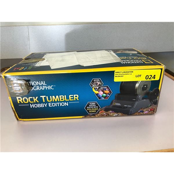 National Geographic Rock Tumbler Hobby Edition