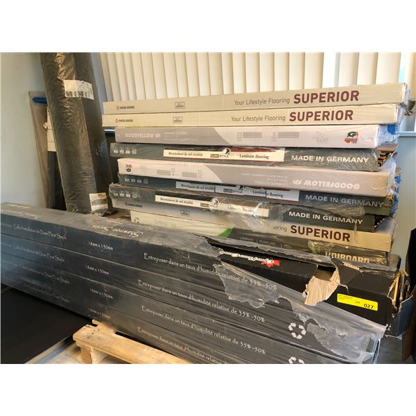 Pallet of Laminate Flooring
