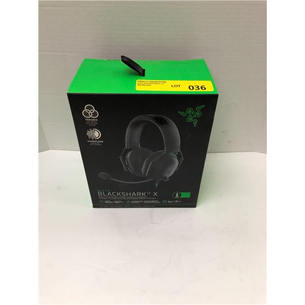 Razer Blackshark V2 X - Multi Platform Wired Esports Headset