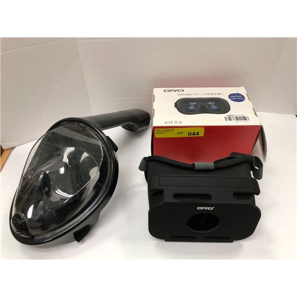 OTVO Mask and All in One Snorkelling Mask with self Draining Snorkel