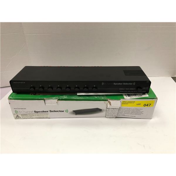 MonoPrice 8-Channel Speaker Selector