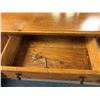 Image 2 : Antique Oak Buffet - three drawers and locking cupboard doors (with keys) includes Unattached Back w