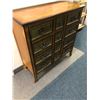 Image 2 : Small Cabinet - 4 Drawers on the Right and Faux Cupboard on the Left - approx. 34in x 14in x 35in -