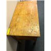 Image 3 : Small Oak Desk with two drawers - needs some work - approx. 36in x 19in x 26in