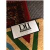 Image 2 : Two Carpets - one doormat (natural coir fibres)  "JOY", the other is a red toned hallway runner 20in