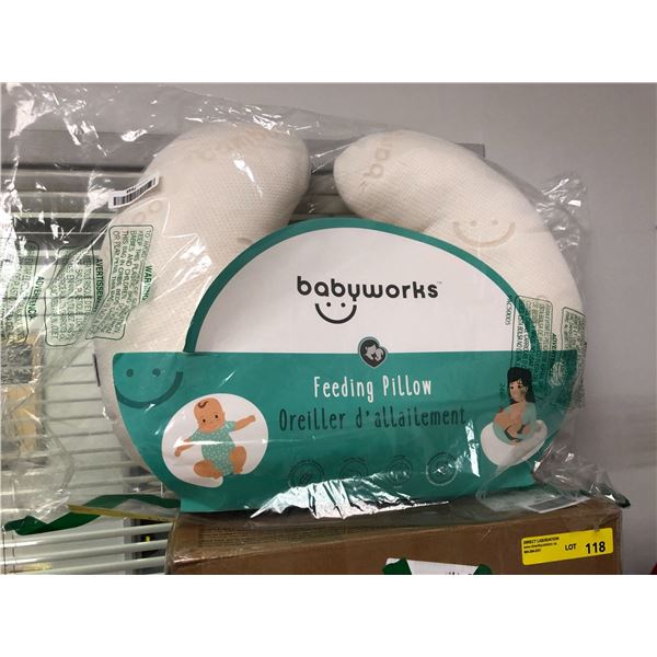 Babyworks Feeding Pillow - White