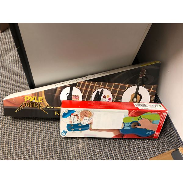 Children's String Instruments - Ukulele and 30In Acoustic Guitar