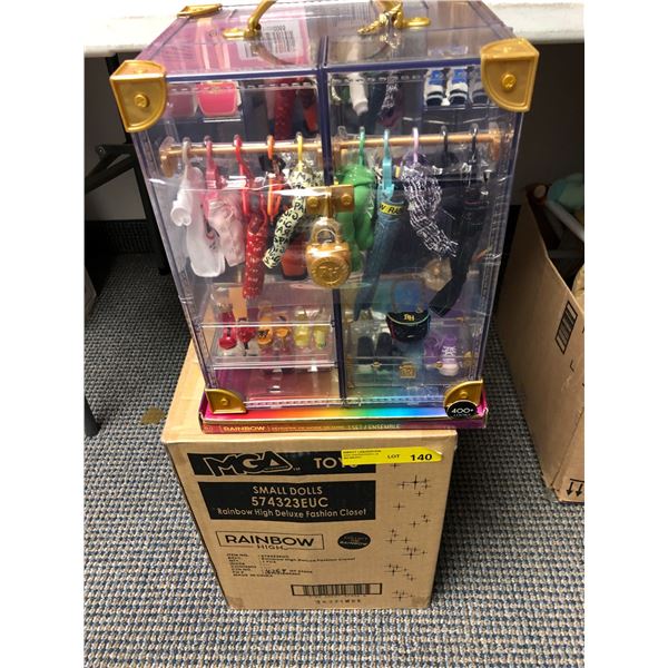 MGA Toys - Rainbow High Deluxe Fashion Closet - create over 400 looks