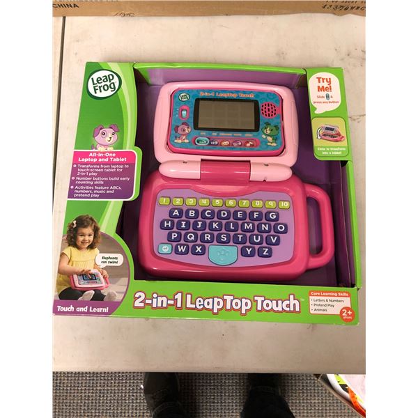 Leap Frog 2-in-1 Leaptop Touch (All In One Laptop & Tablet) - Pink