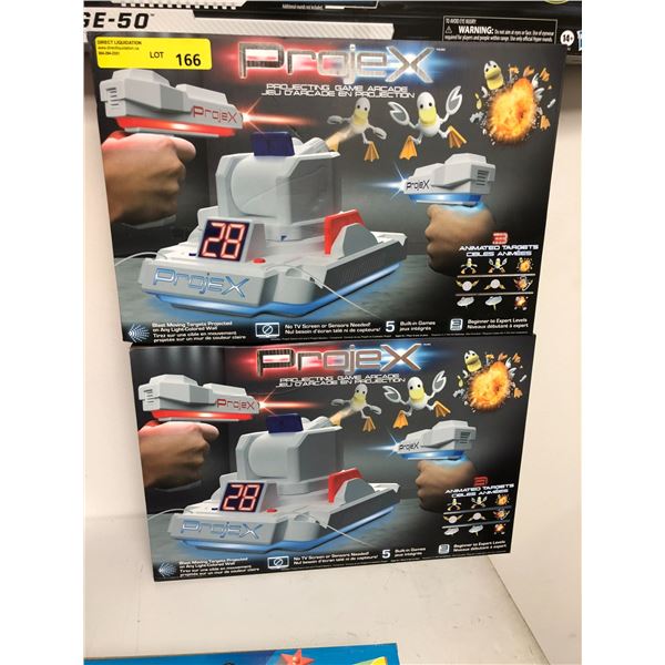 Lot of 2 - Projex - Projecting Game Arcade with animated Targets