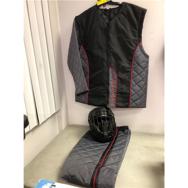 RedLine K-9 Quilted & Padded Dog Training Vest with Right Sleeve - Size XXL plus Pants and Safety He