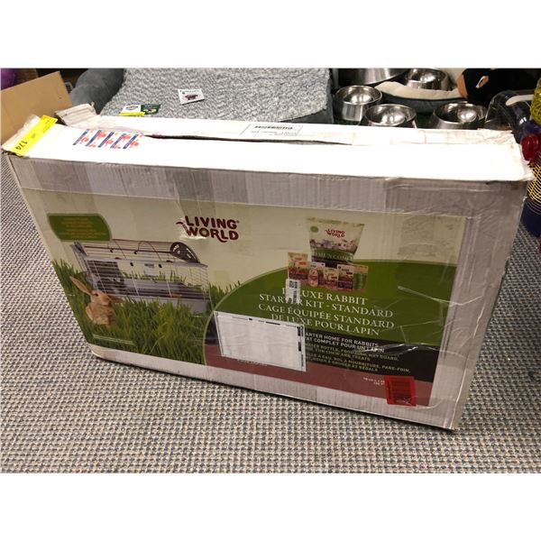 Living World - Deluxe Rabbit Starter Kit - Standard Size