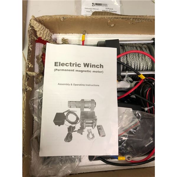 Electric Winch - Permanent Magnetic Motor - ATV Winch 3000lbs
