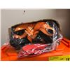 Image 2 : Lot of 3 Black and Orange Storage Boxes with Bessey Straps