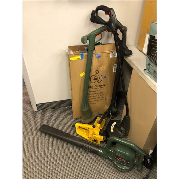 Garden Greenhouse and Electric Garden Tools - Weed Eaters, Blowers and Chain Saw