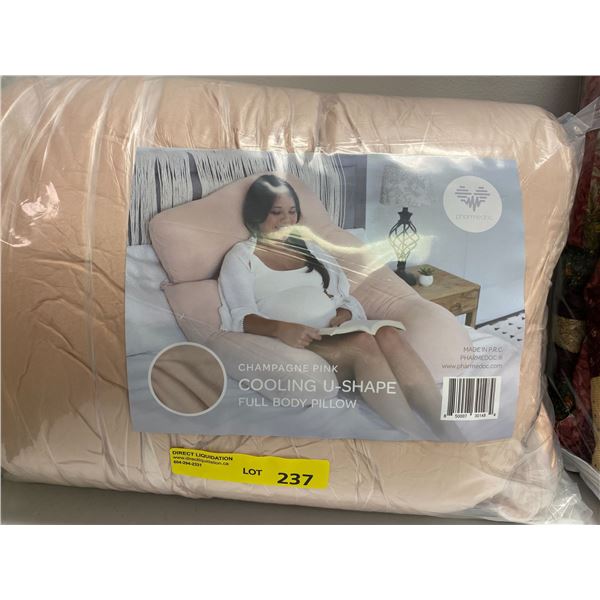 Champagne Pink - Cooling U-Shape Full Body Pillow