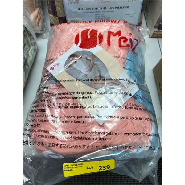 Pink/Blue Full Body Pillow