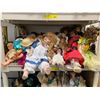 Image 1 : Shelf Lot of Dolls - approx. 20