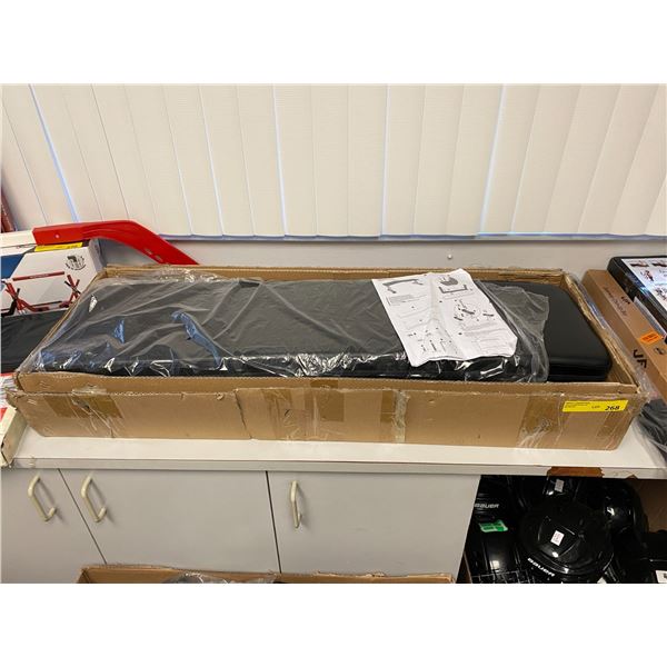 AmazonBasics Flat Weight Workout Exercise Bench