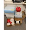 Image 1 : Large Collection of Plastic Storage Containers