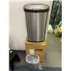 Image 1 : NINESTARS - Two Motion Sensor Trash Cans - 13.2 Gallon & 2.1 Gallon