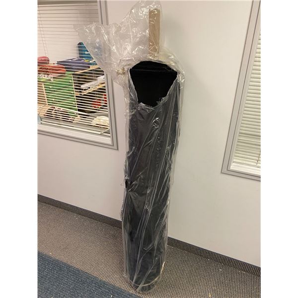 Roll of  Black Textured Upholstery Fabric