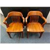 Image 1 : Group of 2 Solid Wood Pub Chairs