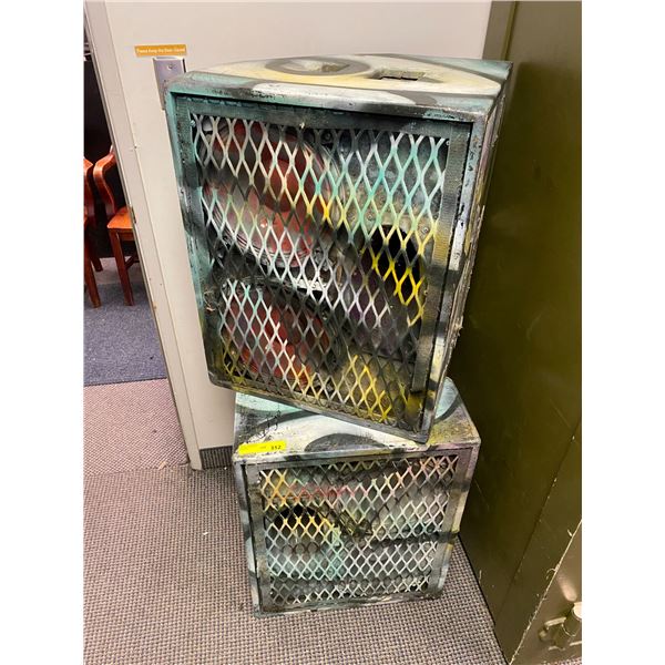 Camouflaged Speakers - set of two