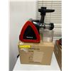 Image 1 : HOMEVER Slow Juicer - Model AMR520 - Red