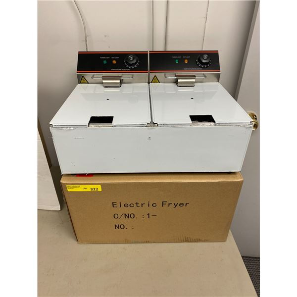 Commercial Electric Deep Fryer - Stainless Steel - 110V