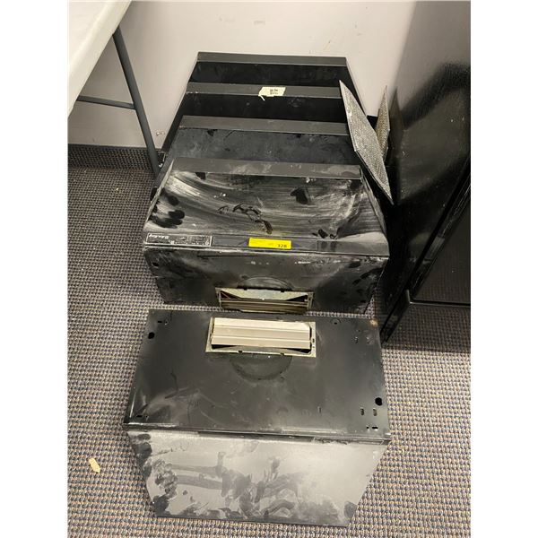 Group of Black AirKing Hood Vents - approx. 6 vents