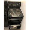 Image 1 : FRIDGEDAIR Black Stove - 24in wide with Black AirKing Hood Vent