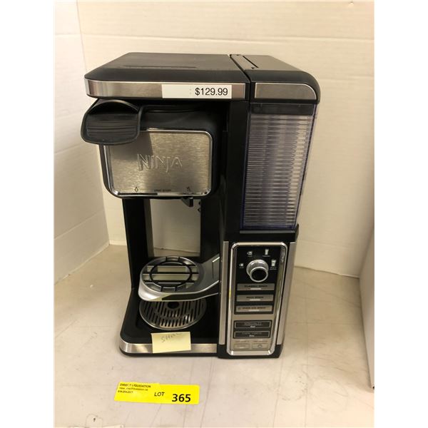 NINJA Programmable Drip Coffee Maker with side frother and Height Adjustment