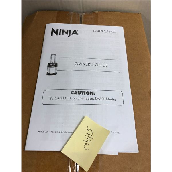 NINJA Personal Blender - Model # BL487Q Series