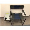 Image 1 : PORTAL Campchair with side table and drink holder - folding