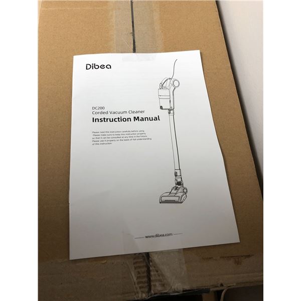 DIBEA - Corded Stick Vacuum Cleaner - DC200