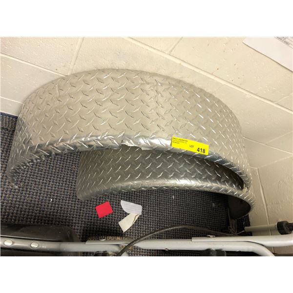 Set of Two Chrome Fenders