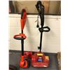Image 1 : Estate Yard Tools - Toro Power Shovel, Weed Eater and Electric Chain Saw