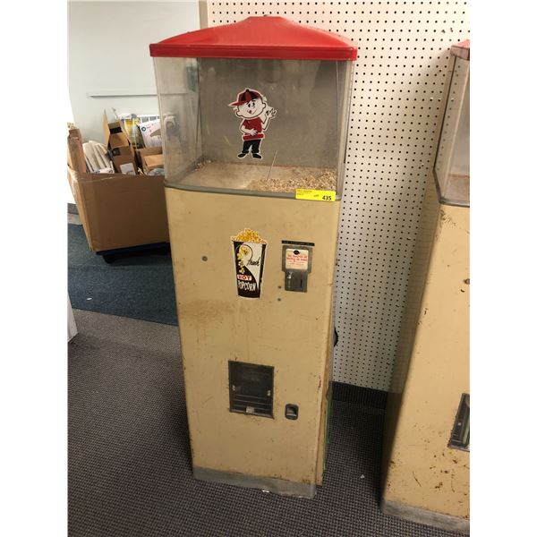 Antique Hot Popcorn Dispenser - Approx. 19in x 19in x 54in