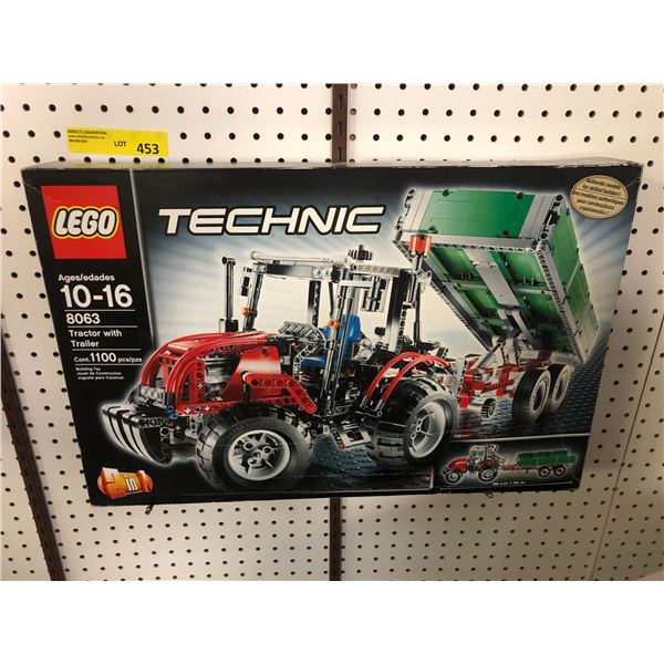 LEGO TECHNIC Model 8063 Tractor with Trailer - 1100 Pieces - 2in1 - New In Box