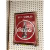 Image 1 : Coca Cola Signs - Wood Reproduction Sign - approx. 11 1/2in x 15 1/2in