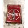 Image 1 : Coca Cola Signs - Wood Reproduction Sign - approx. 11 1/2in x 15 1/2in